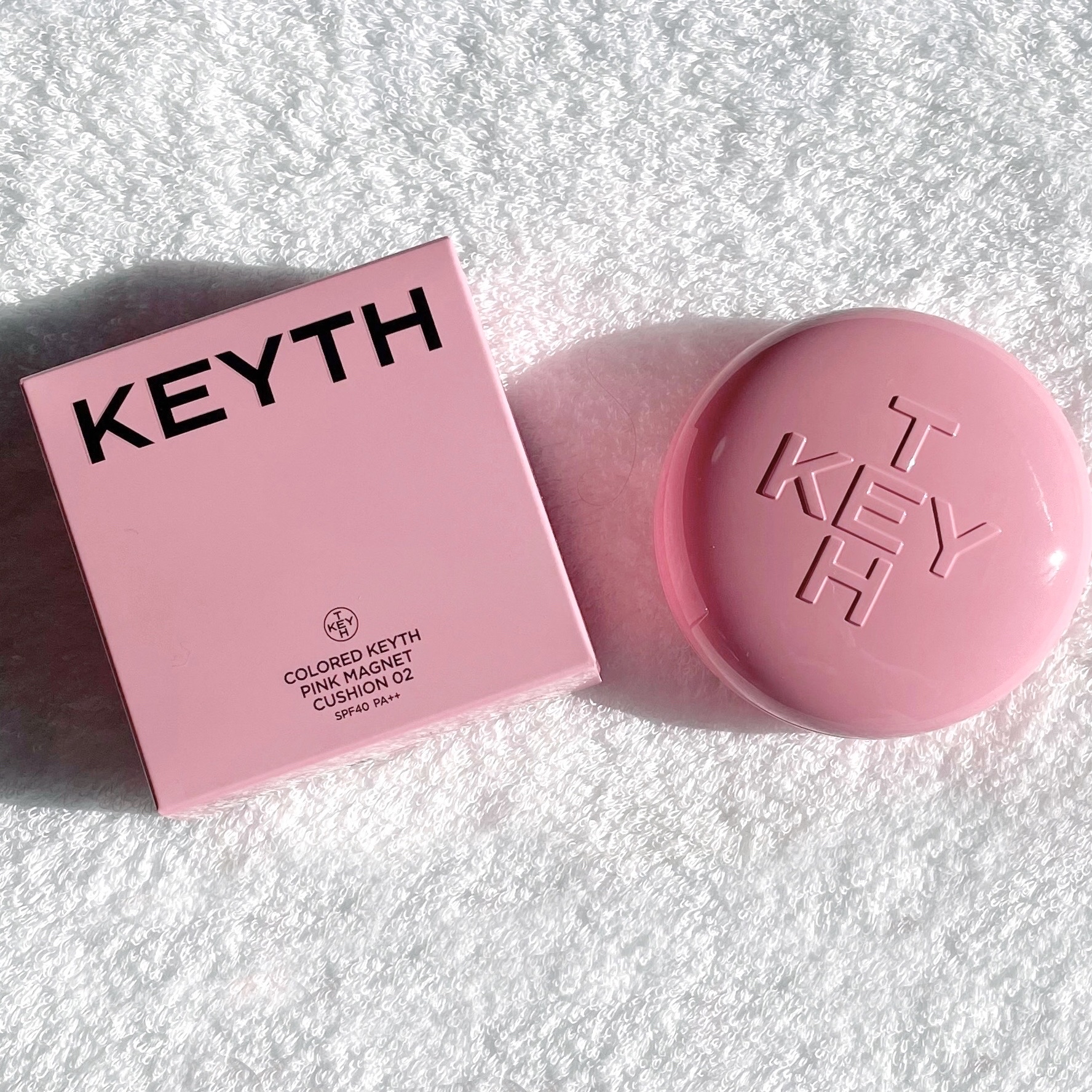 ピンクマグネットクッション/KEYTH/クッションファンデーションを使ったクチコミ（2枚目）