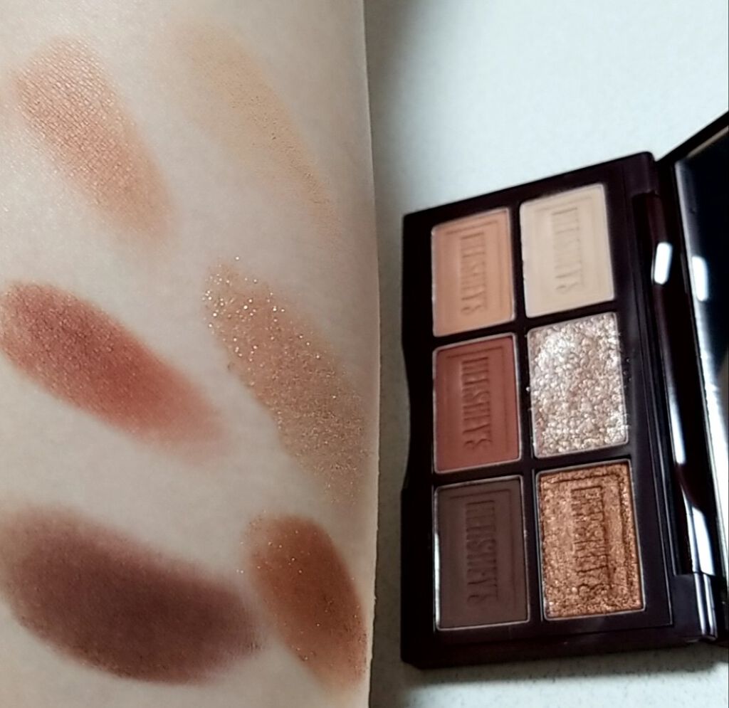 ハーシー プレイカラーアイズミニ/ETUDE/アイシャドウパレットを使ったクチコミ(3枚目)