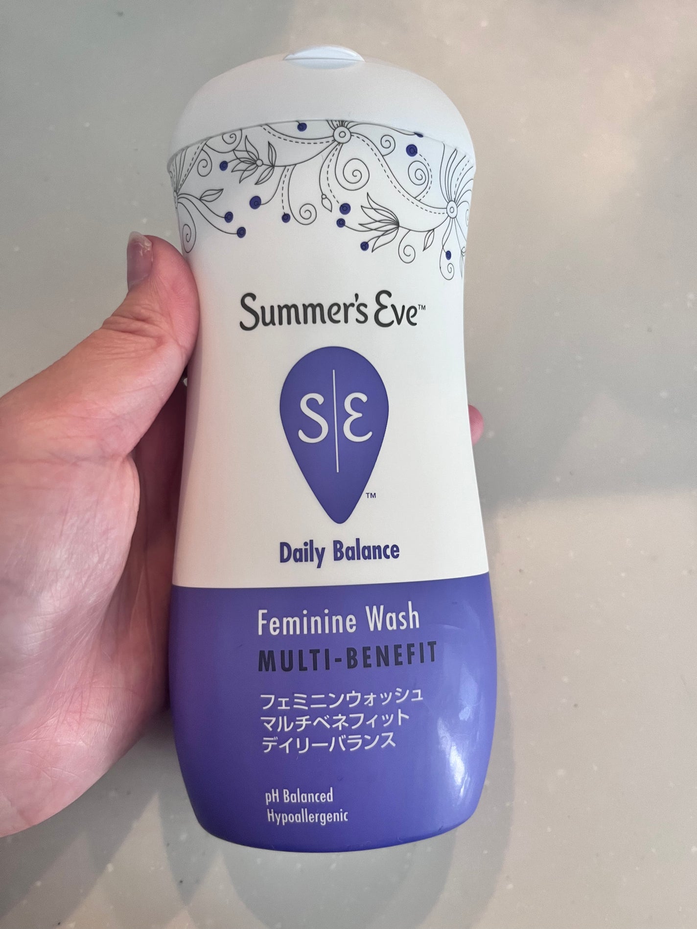 フェミニンウォッシュ マルチベネフィット デイリーバランス/Summer's Eve(サマーズイブ)/デリケートゾーンケアを使ったクチコミ(1枚目)