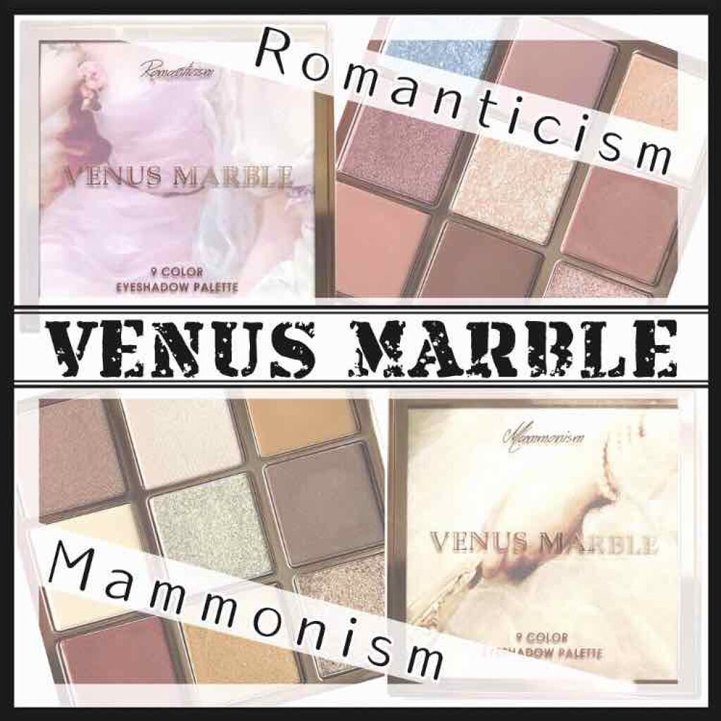 VenusMarble 9色アイシャドウパレット/Venus Marble/アイシャドウパレットを使ったクチコミ(1枚目)