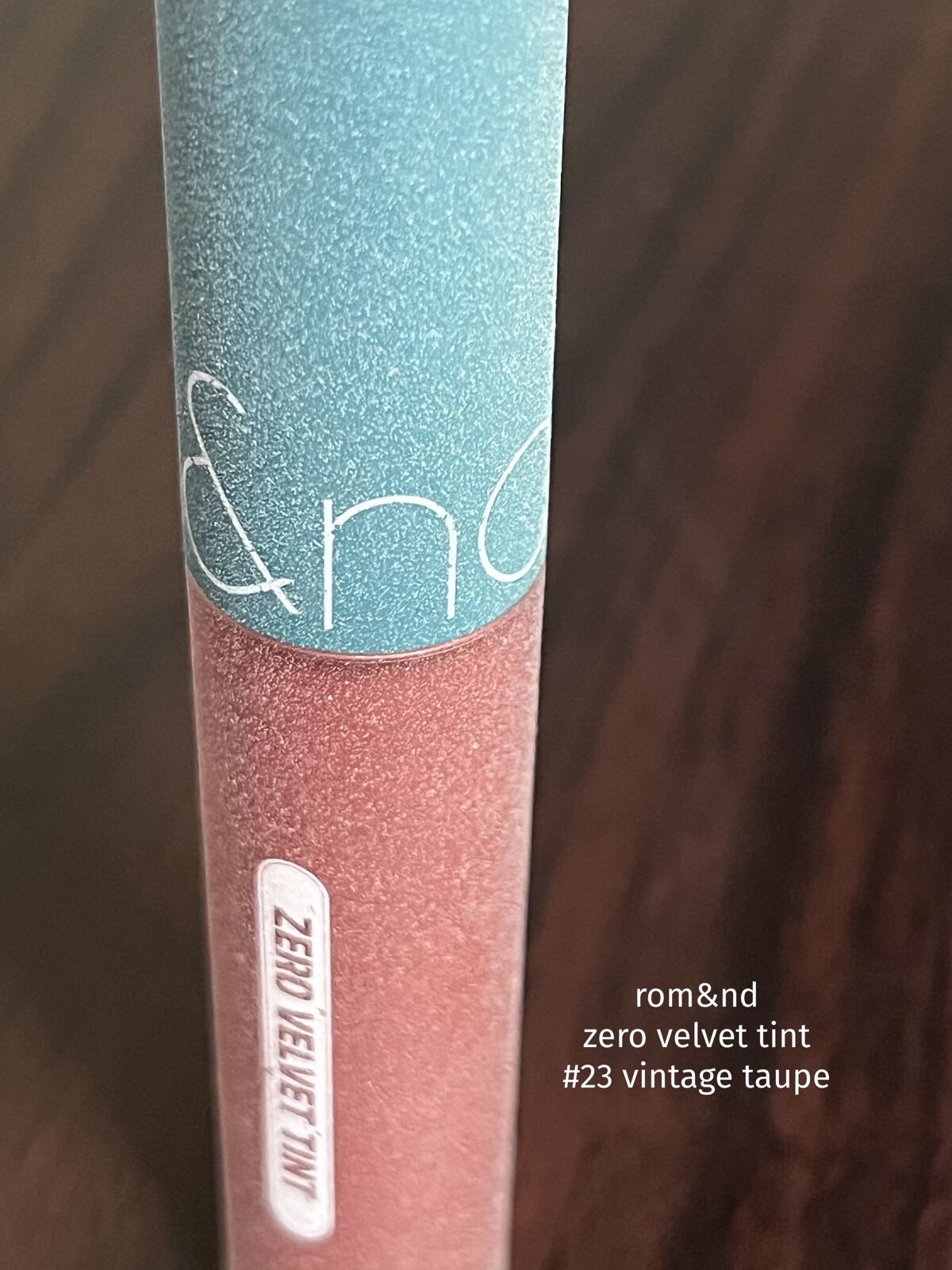 ゼロベルベットティント/rom&nd/リップティントを使ったクチコミ（1枚目）