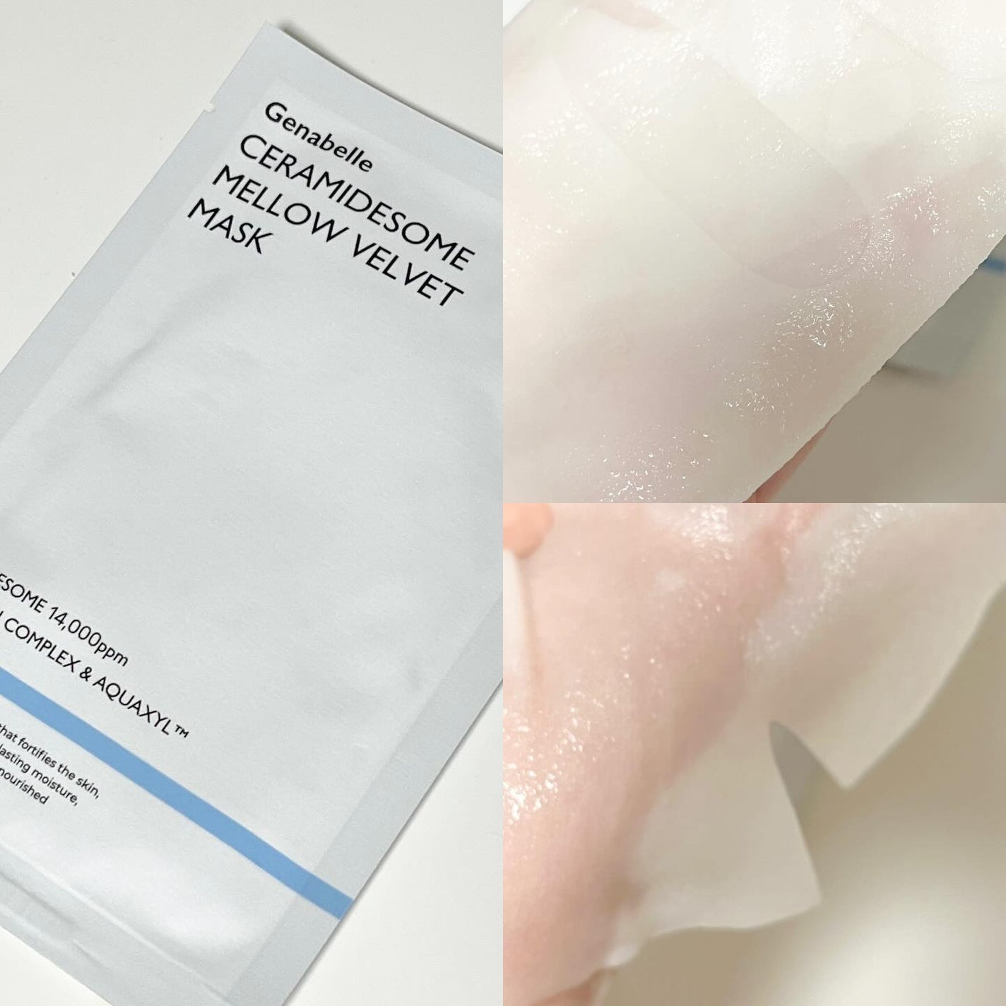 セラミドソームメロウベルベットマスク/Genabelle/シートマスク・パックを使ったクチコミ(3枚目)