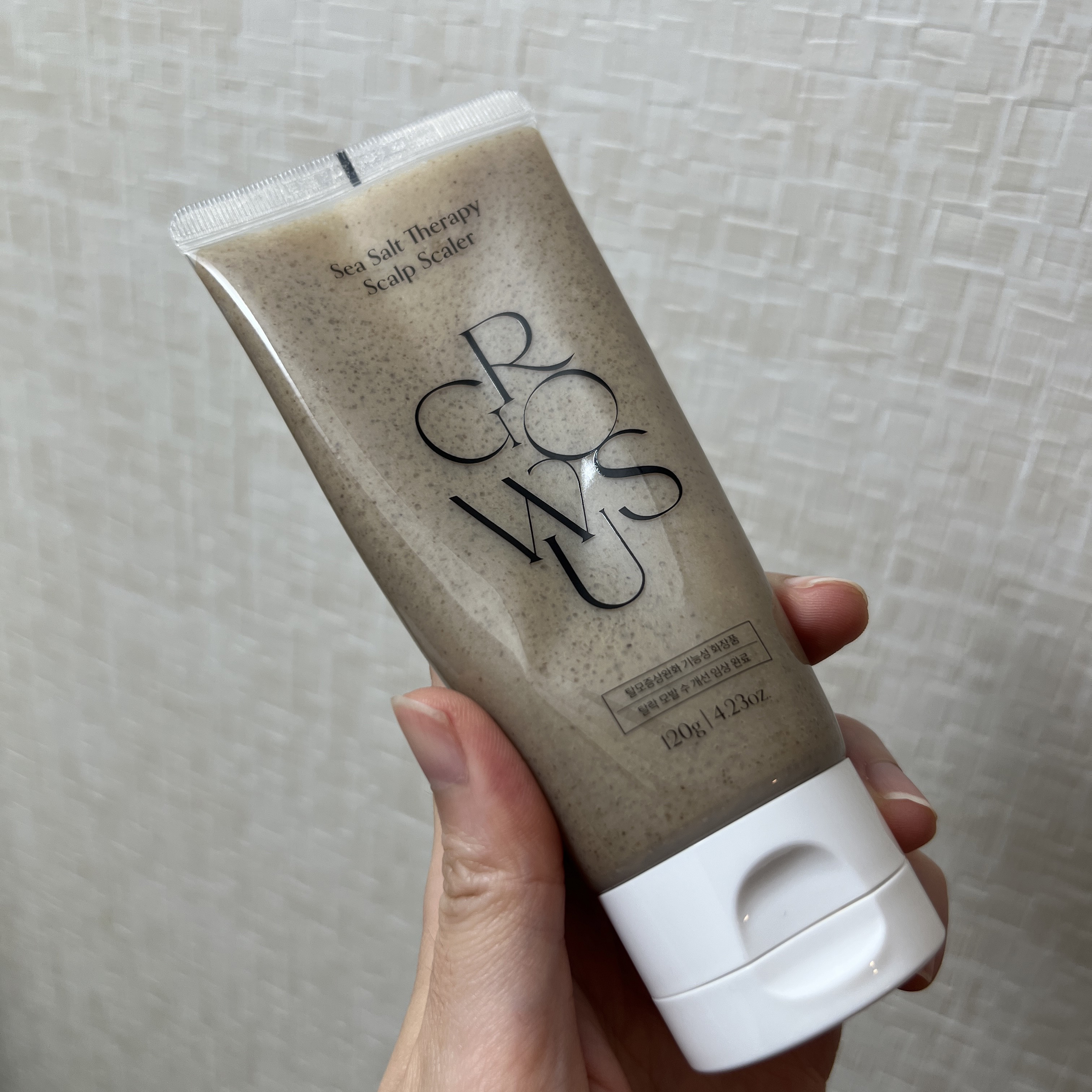 シーソルトセラピースカルプスケーラー/GROWUS/ヘッドスクラブを使ったクチコミ（1枚目）