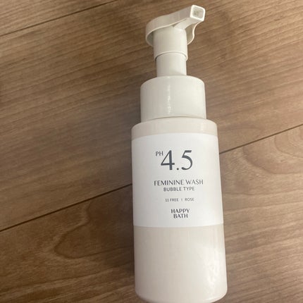 フェミニンウォッシュ/HAPPY BATH/デリケートゾーンケアを使ったクチコミ(1枚目)