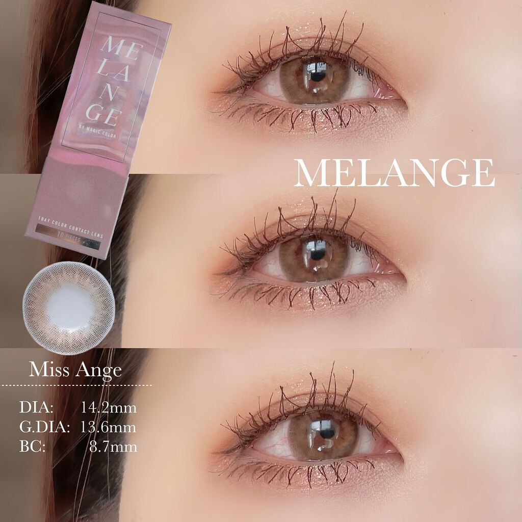 MELANGE 1day/MELANGE BY MAGICCOLOR/ワンデー(1DAY)カラコンを使ったクチコミ(1枚目)