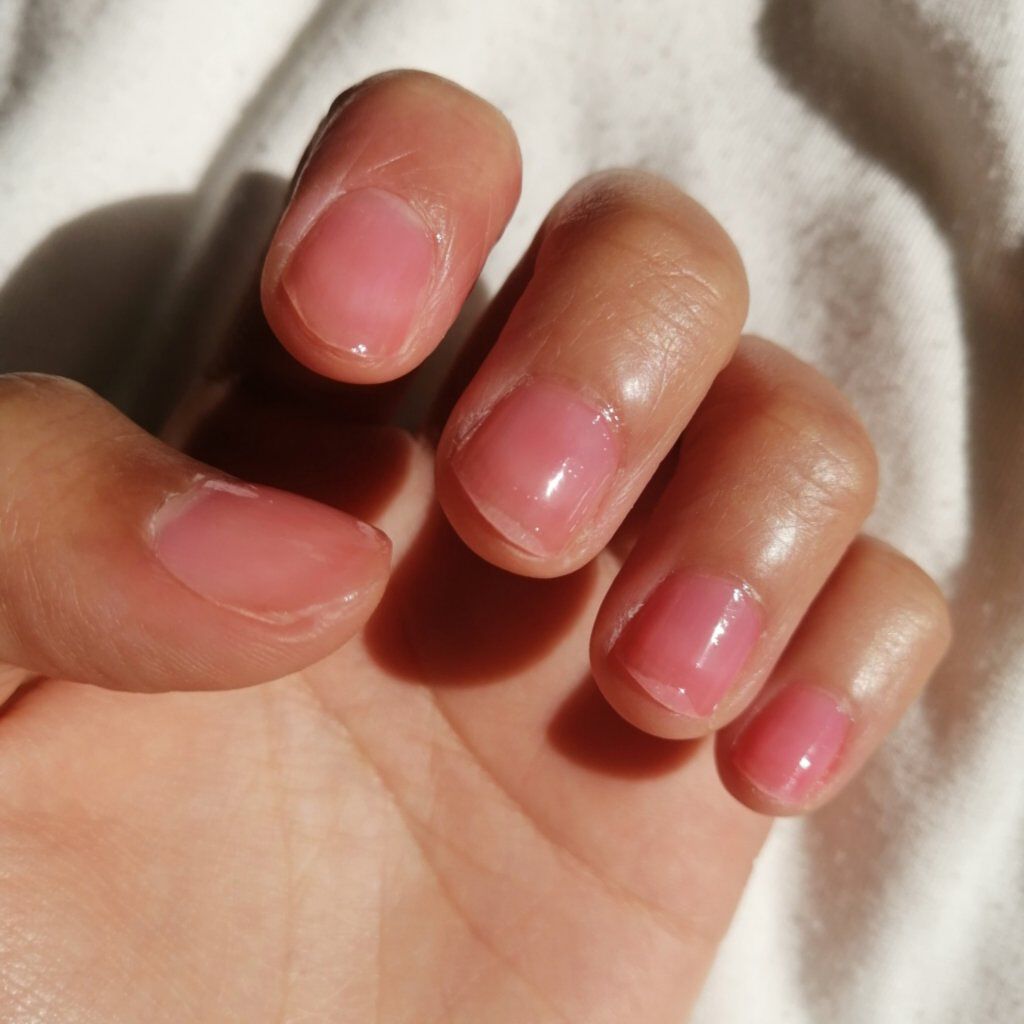 ウカ カラートップ＆ベースコート/uka/マニキュアを使ったクチコミ（2枚目）