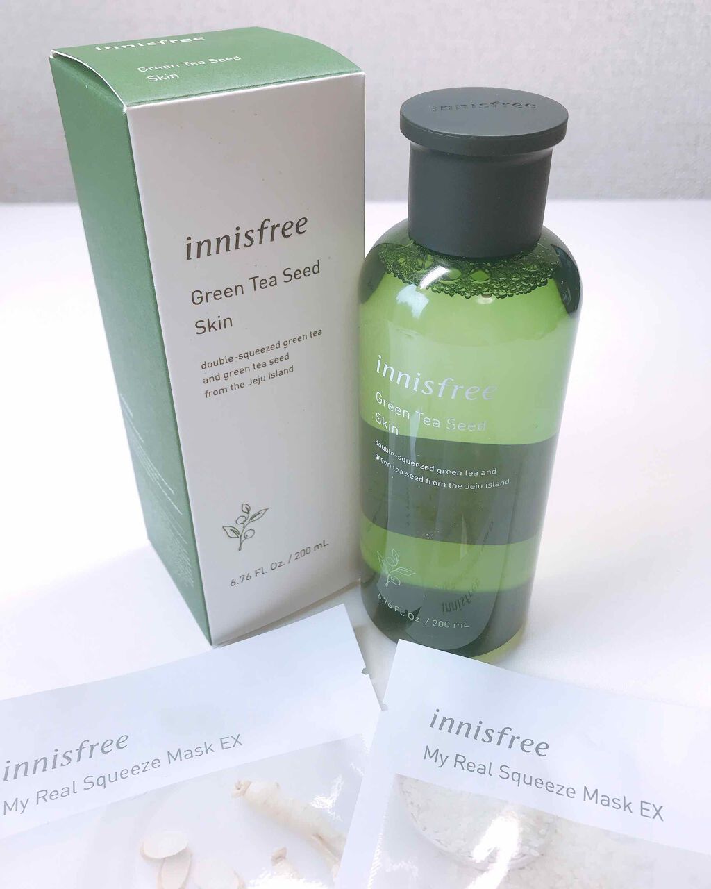 マイリアル スクイーズ マスクシート/innisfree/シートマスク・パックを使ったクチコミ(1枚目)