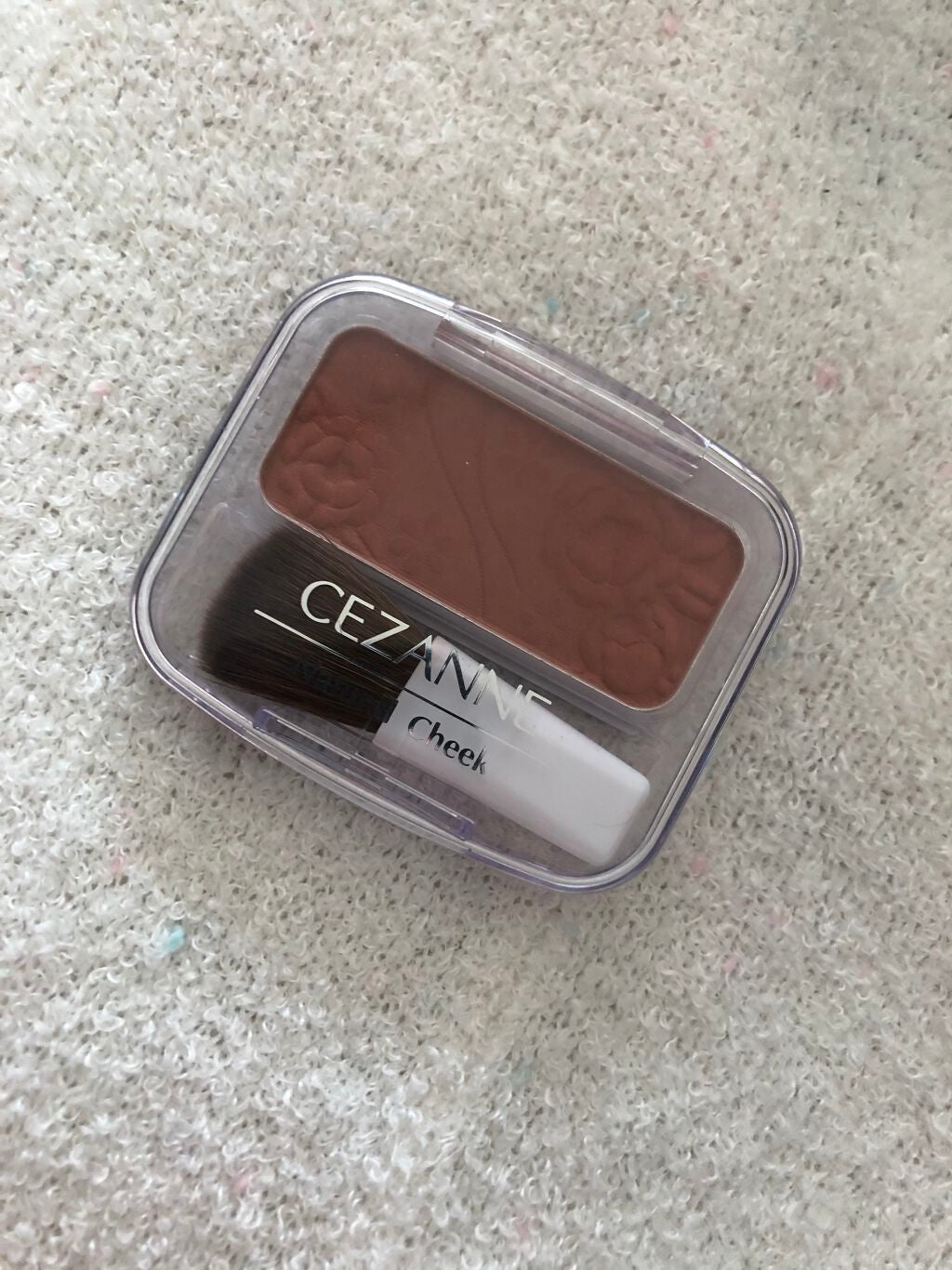 ナチュラル チークN/CEZANNE/パウダーチークを使ったクチコミ(1枚目)