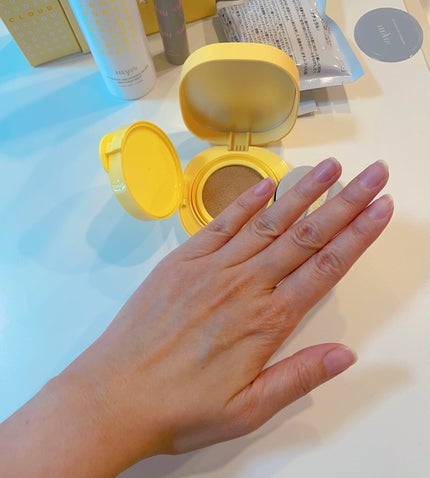 クラウドオールウェイズオン クッションファンデ ーション/FRESHO2/クッションファンデーションを使ったクチコミ(5枚目)