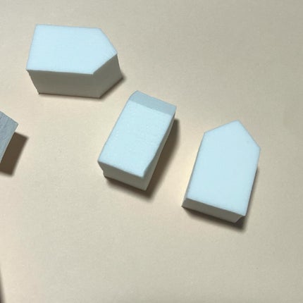 からだWelcia・くらしWelcia 毎日が新しい!使い捨てメイクアップスポンジ(ハウス型)