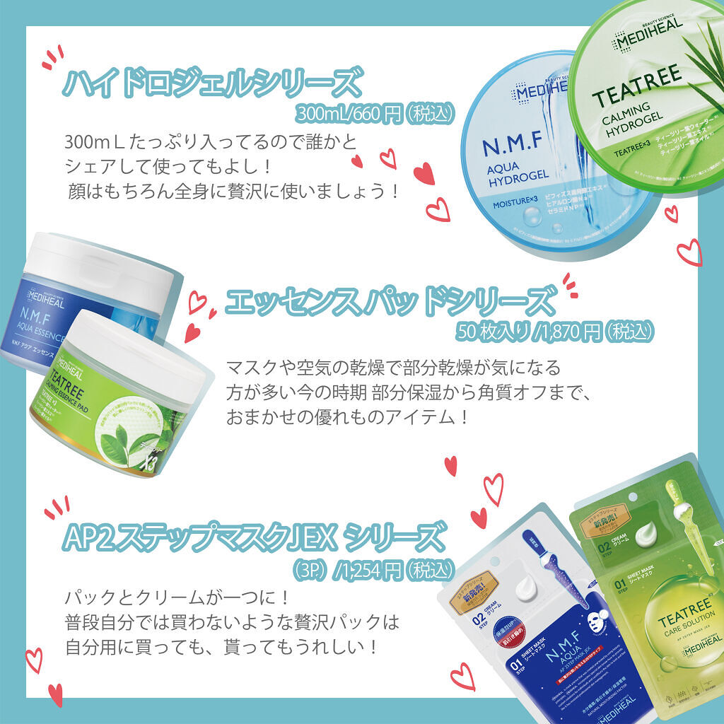 N.M.Fアクアハイドロジェル/MEDIHEAL/ボディローションを使ったクチコミ（2枚目）