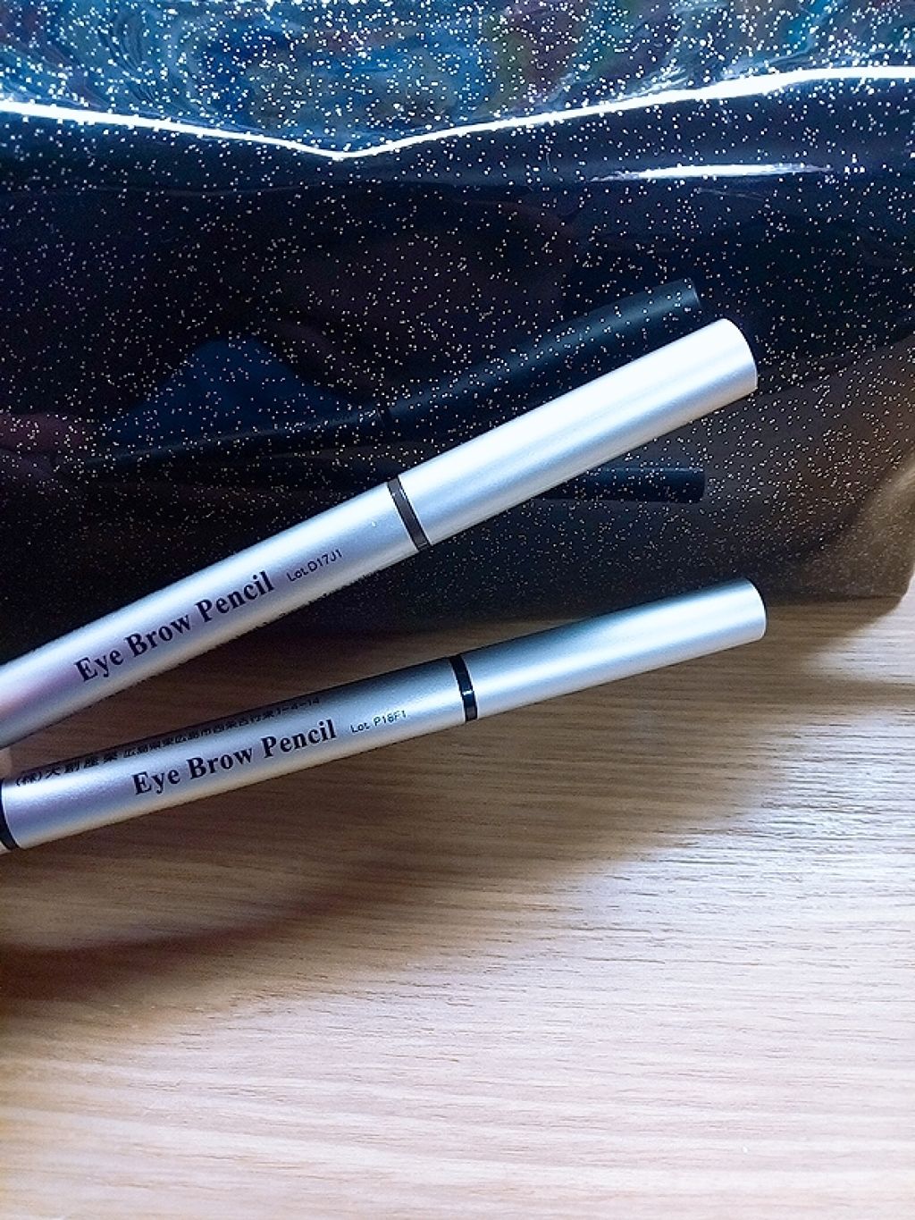だ円芯 アルミ アイブローペンシル/DAISO/アイブロウペンシルを使ったクチコミ(1枚目)