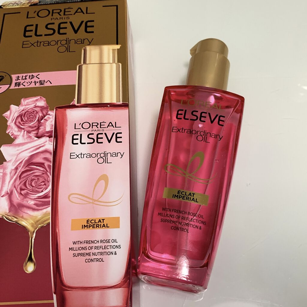 エクストラオーディナリー オイル エクラアンペリアル 艶髪オイル/ロレアル パリ/ヘアオイルを使ったクチコミ（2枚目）