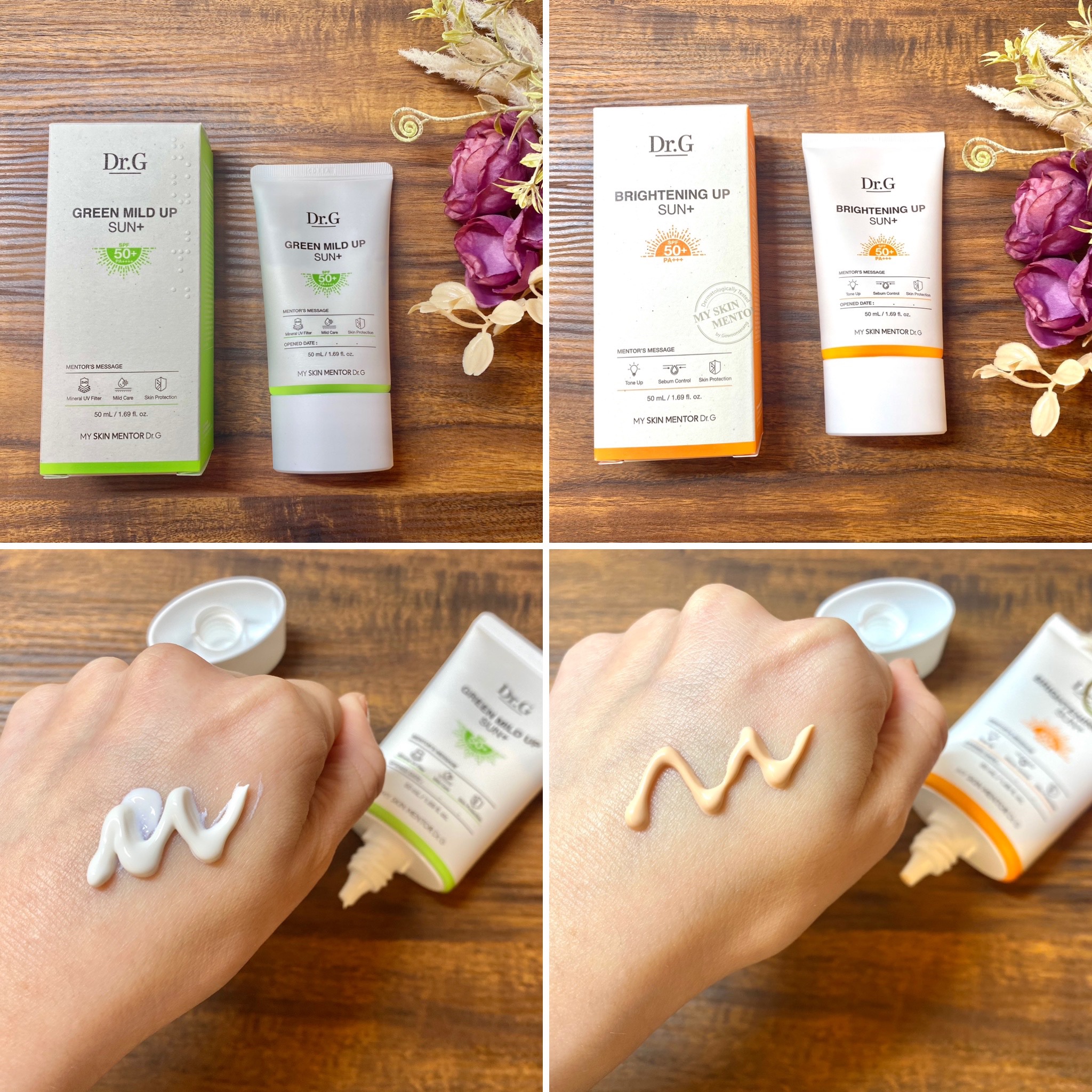 ブライトニングアップサンプラス/Dr.G/日焼け止めクリームを使ったクチコミ（2枚目）