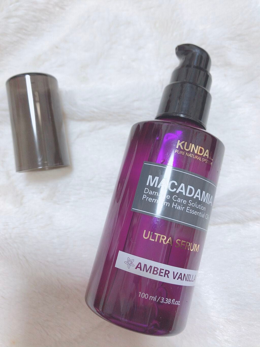 クンダル マカダミア ウルトラヘアセラム /KUNDAL/ヘアオイルを使ったクチコミ(2枚目)