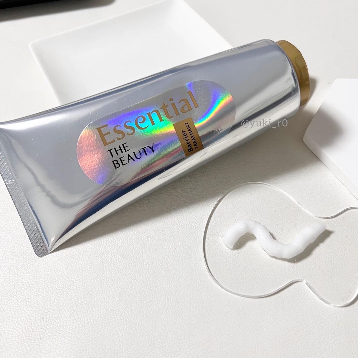 髪のキメ美容バリアトリートメント/エッセンシャル/洗い流すヘアトリートメントを使ったクチコミ(2枚目)