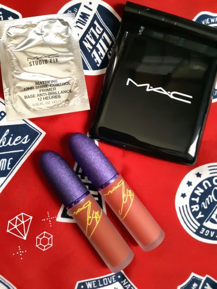 パウダー キス リキッド リップカラー リズム アンド ローゼズ(限定)(M・A・C X L COLLECTION)/M・A・C/口紅の画像