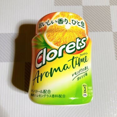 YUNI🍓夏春ライト on LIPS 「クロレッツ　AROMATIME〈レモングラス香るオレンジ味〉ボ..」（8枚目）