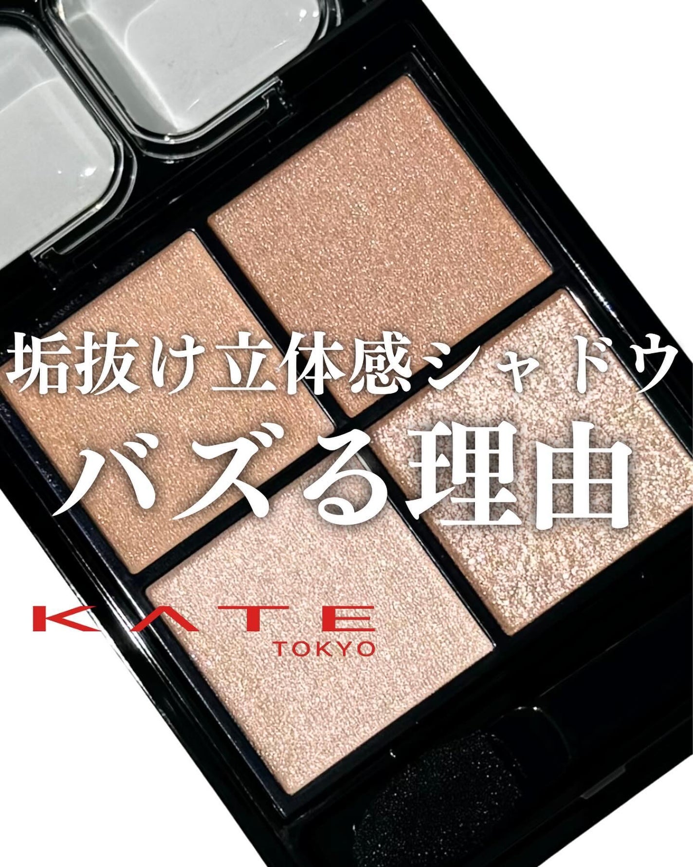 ケイト ポッピングシルエットシャドウ/KATE/アイシャドウパレットを使ったクチコミ(1枚目)