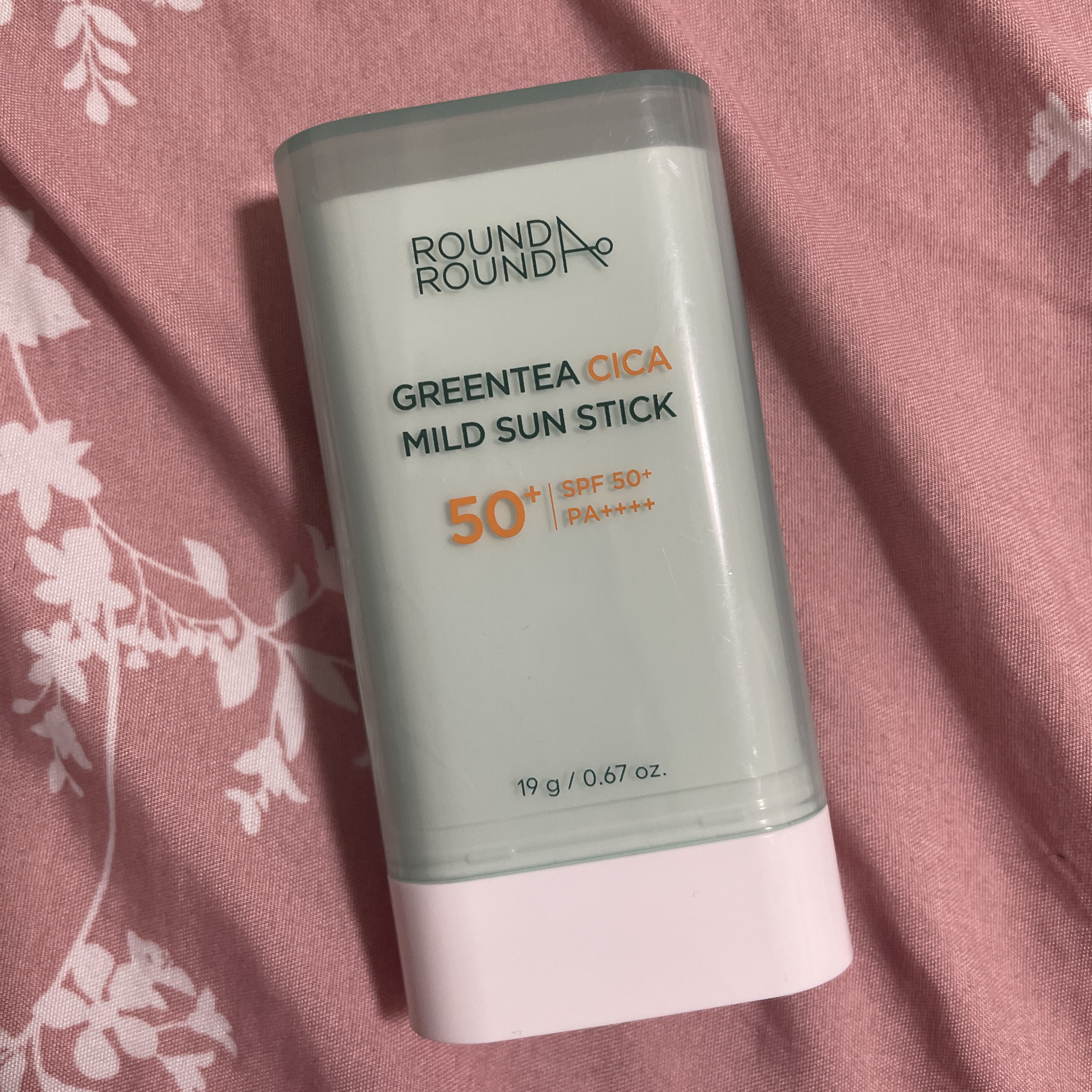 グリーンティー CICA マイルド サンスティック/ラウンドアラウンド/日焼け止めスティックを使ったクチコミ（1枚目）