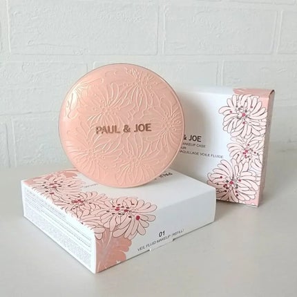 シースルー ヴェール コンパクト/PAUL & JOE BEAUTE/ファンデーションを使ったクチコミ(1枚目)