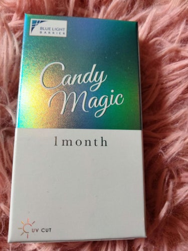candy magic キャンディーマジック BLBマンスリーのクチコミ「candy magic
1month 1ヶ月
 ビギナーブラック 

使用期限	開封後1ヶ月
.....」（1枚目）