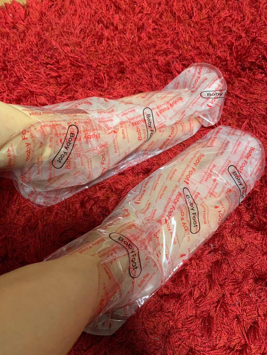 イージーパックDP60分タイプ/ベビーフット/レッグ・フットケアを使ったクチコミ(3枚目)