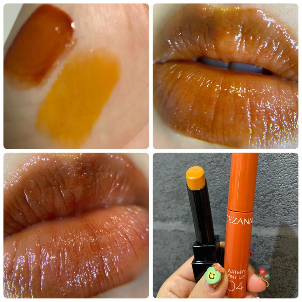 ウォータリーティントリップ/CEZANNE/リップティントを使ったクチコミ(1枚目)