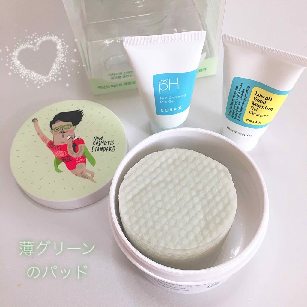 ワンステップグリーンカーミングパッド/COSRX/トナーパッドを使ったクチコミ（2枚目）