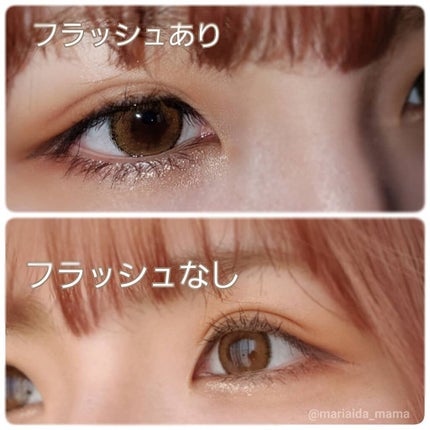 CANNA ROZE AIRY/URIA i-DOL/カラーコンタクトレンズを使ったクチコミ(3枚目)