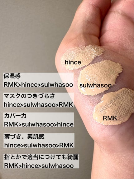 パーフェクティングファンデーション/Sulwhasoo/リキッドファンデーションを使ったクチコミ(3枚目)