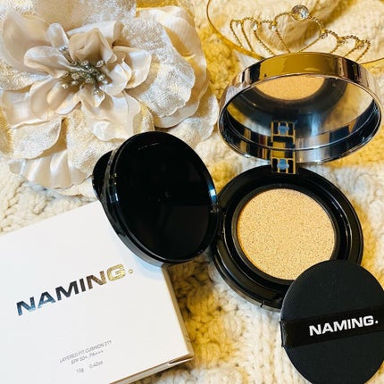 ネーミング レイヤード フィットクッション/NAMING./クッションファンデーションを使ったクチコミ(3枚目)