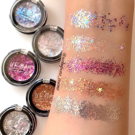 URGLAM GLITTER GEM/U R GLAM/ジェル・クリームチークを使ったクチコミ(4枚目)