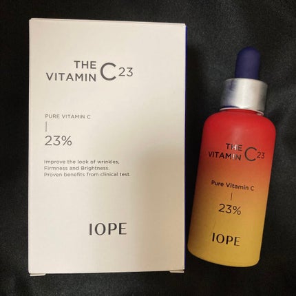 ザビタミンC23/IOPE/美容液を使ったクチコミ(1枚目)