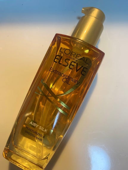 ロレアル パリ エクストラオーディナリー オイル エアリー シルク/ロレアル パリ/ヘアオイルを使ったクチコミ(5枚目)
