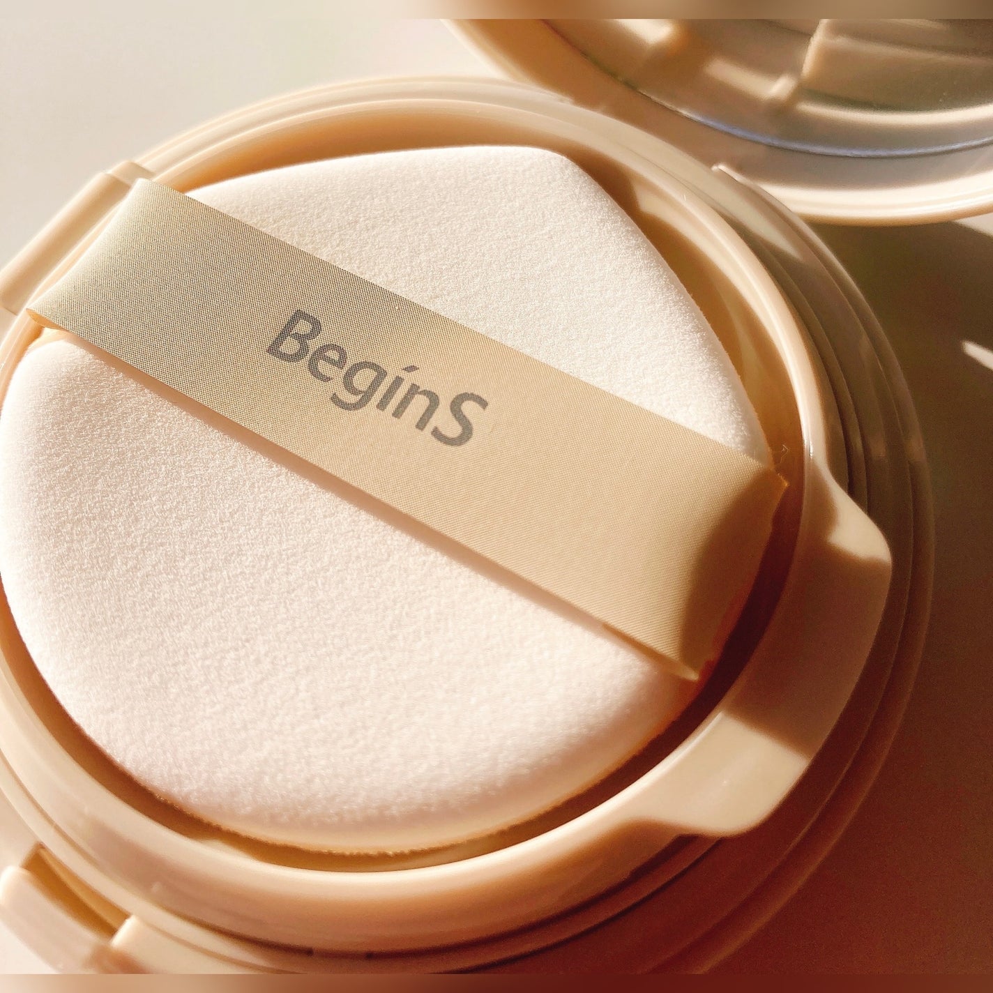 Pore Caring Mesh Cushion/BeginS by JUNGSAEMMOOL/クッションファンデーションを使ったクチコミ(2枚目)