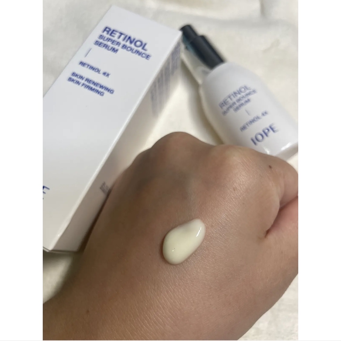 レチノール スーパーバウンス セラム/IOPE/美容液を使ったクチコミ（2枚目）