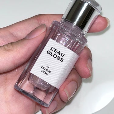 BBIA ローグロスのクチコミ「𝗕𝗕𝗜𝗔 新作ラメグロス

◾︎ BBIA L'eau Gloss  01

BBIAの新作グ.....」（1枚目）