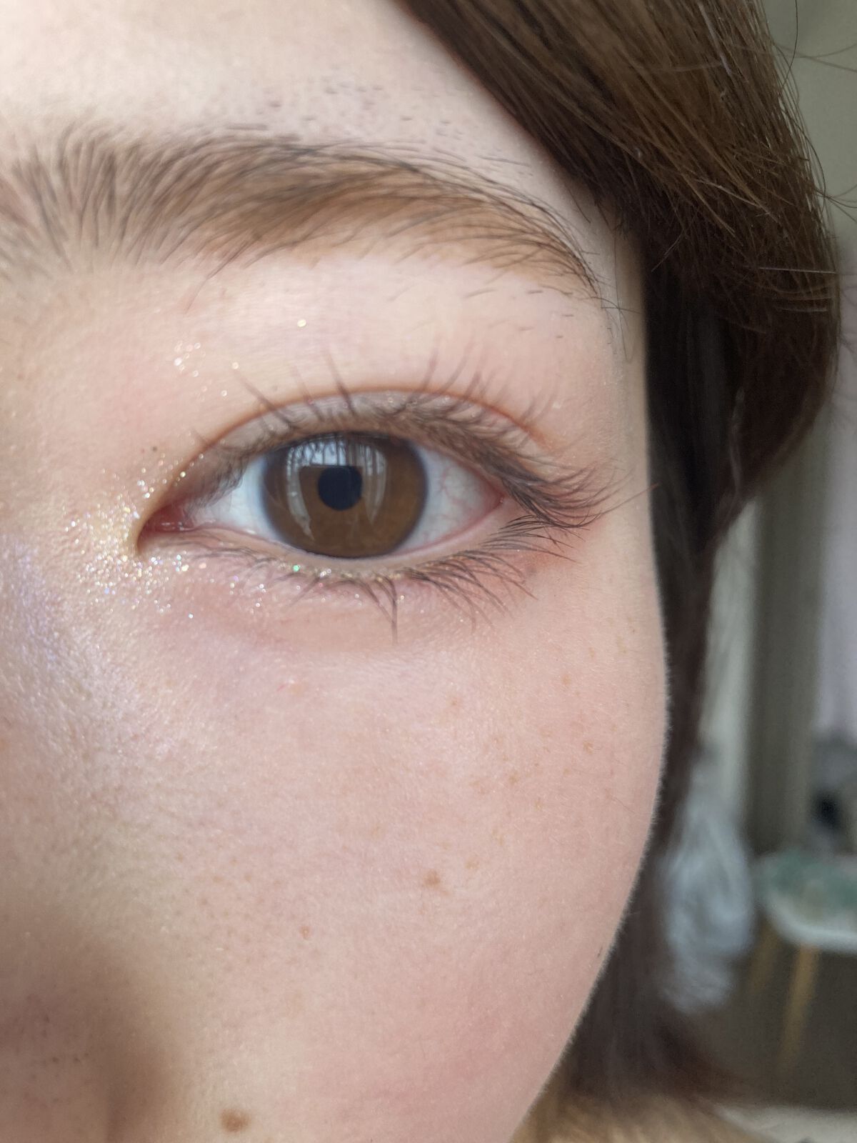 スキニーマスカラ レッド/U R GLAM/マスカラを使ったクチコミ（2枚目）