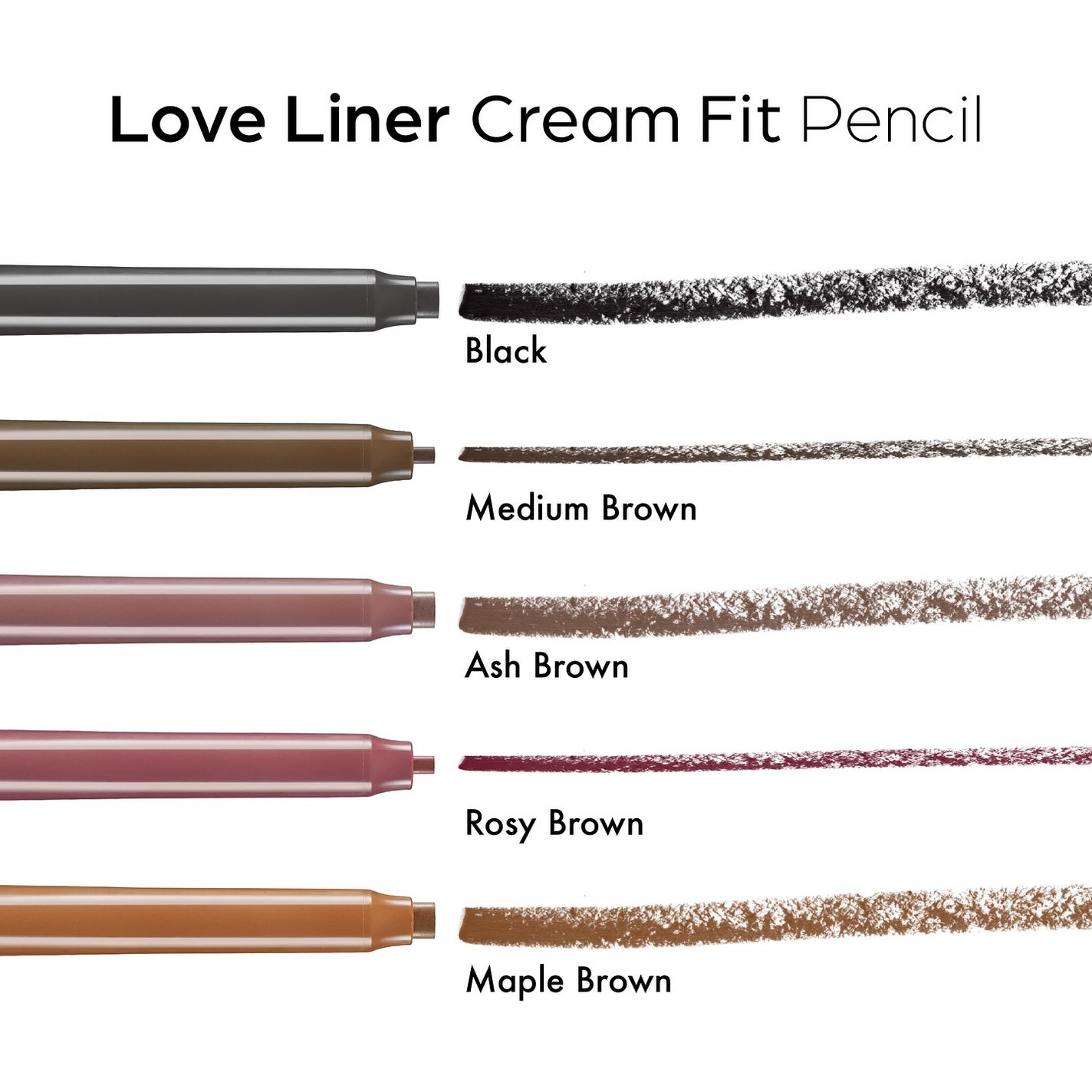 クリームフィットペンシル<アイライナー>/ラブ・ライナー/ペンシルアイライナーを使ったクチコミ(1枚目)