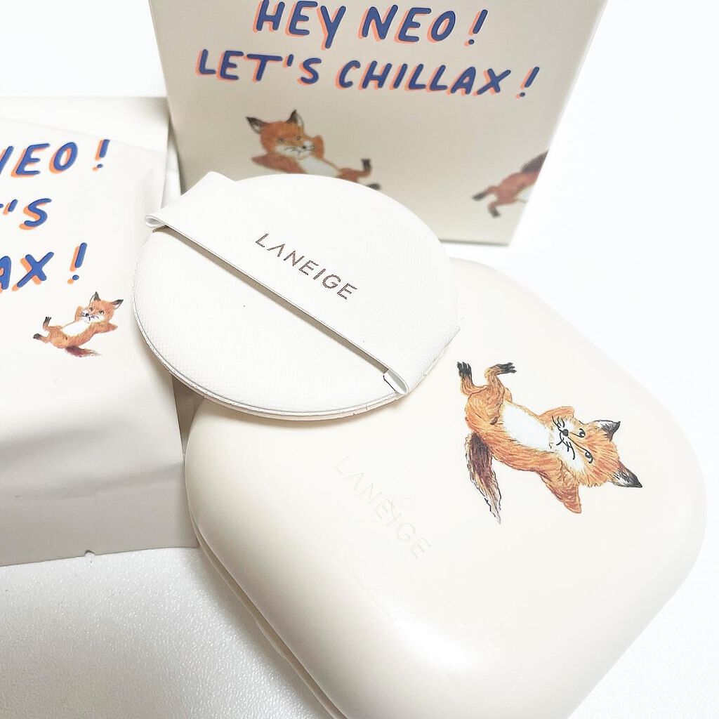 メゾンキツネ コラボ ネオクッション/LANEIGE/クッションファンデーションを使ったクチコミ(1枚目)