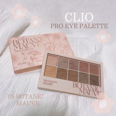 プロ アイ パレット 09 BOTANIC MAUVE(AD)/CLIO/アイシャドウパレットを使ったクチコミ（1枚目）