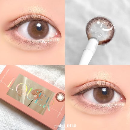 LOUER/LOUER/カラーコンタクトレンズを使ったクチコミ(4枚目)