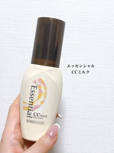 エッセンシャル CCミルクのクチコミ「⭐️エッセンシャル CCミルク

1本で5役かなえるヘアミルク✨

▫︎熱、摩擦、静電気による.....」（2枚目）