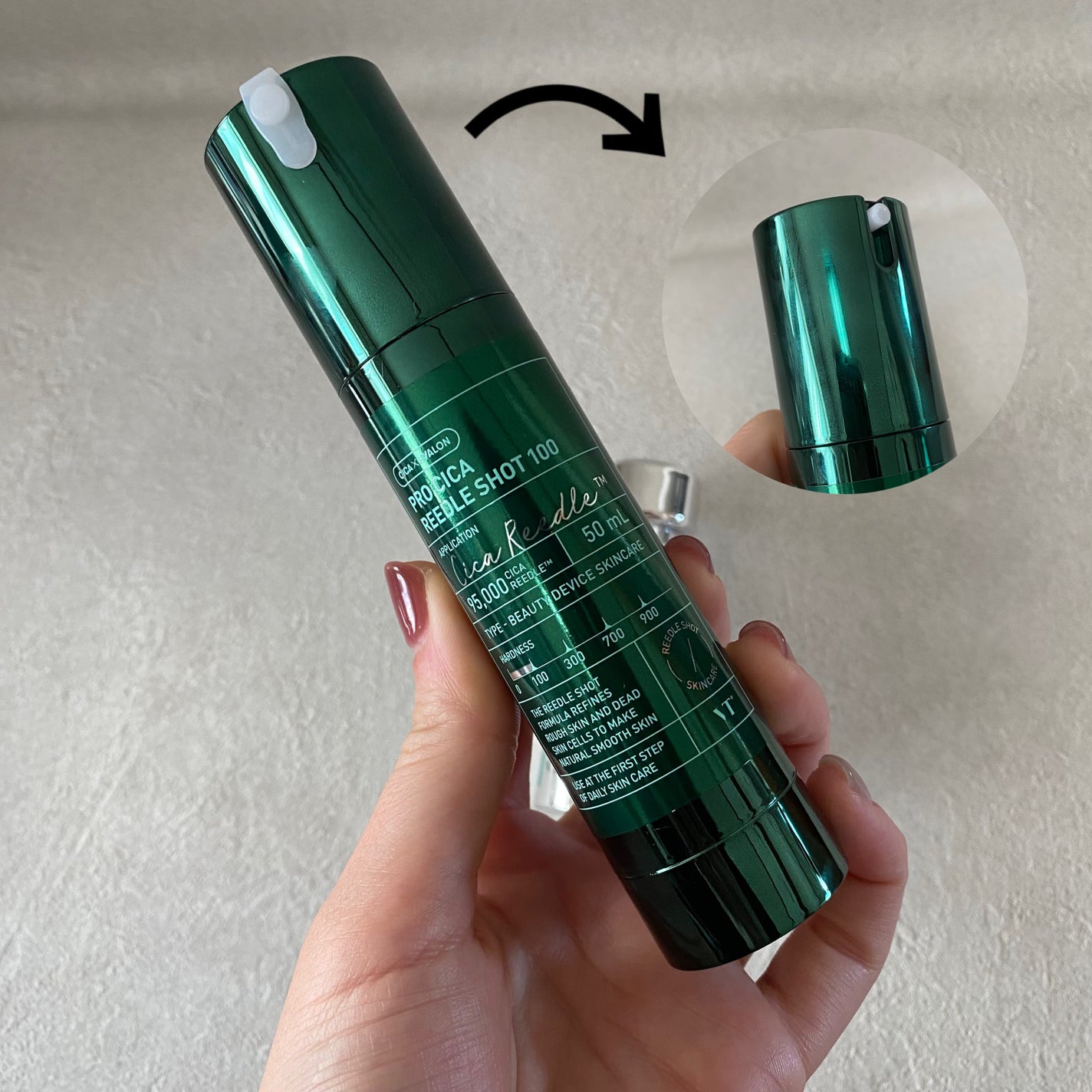 プロCICAリードルショット100/VT/ブースター・導入液を使ったクチコミ(2枚目)