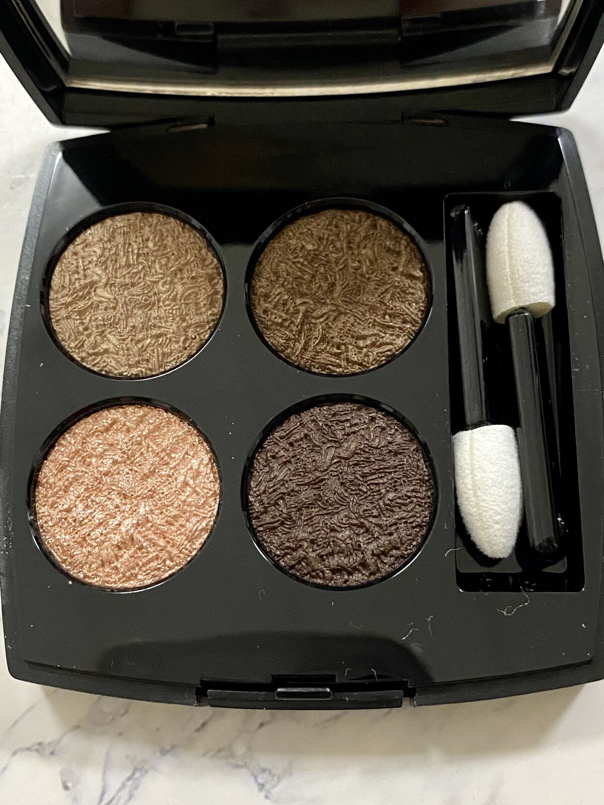 レ キャトル オンブル ツイード/CHANEL/アイシャドウパレットを使ったクチコミ（2枚目）