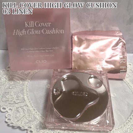 キル カバー ハイ グロウ クッション/CLIO/クッションファンデーションを使ったクチコミ(6枚目)