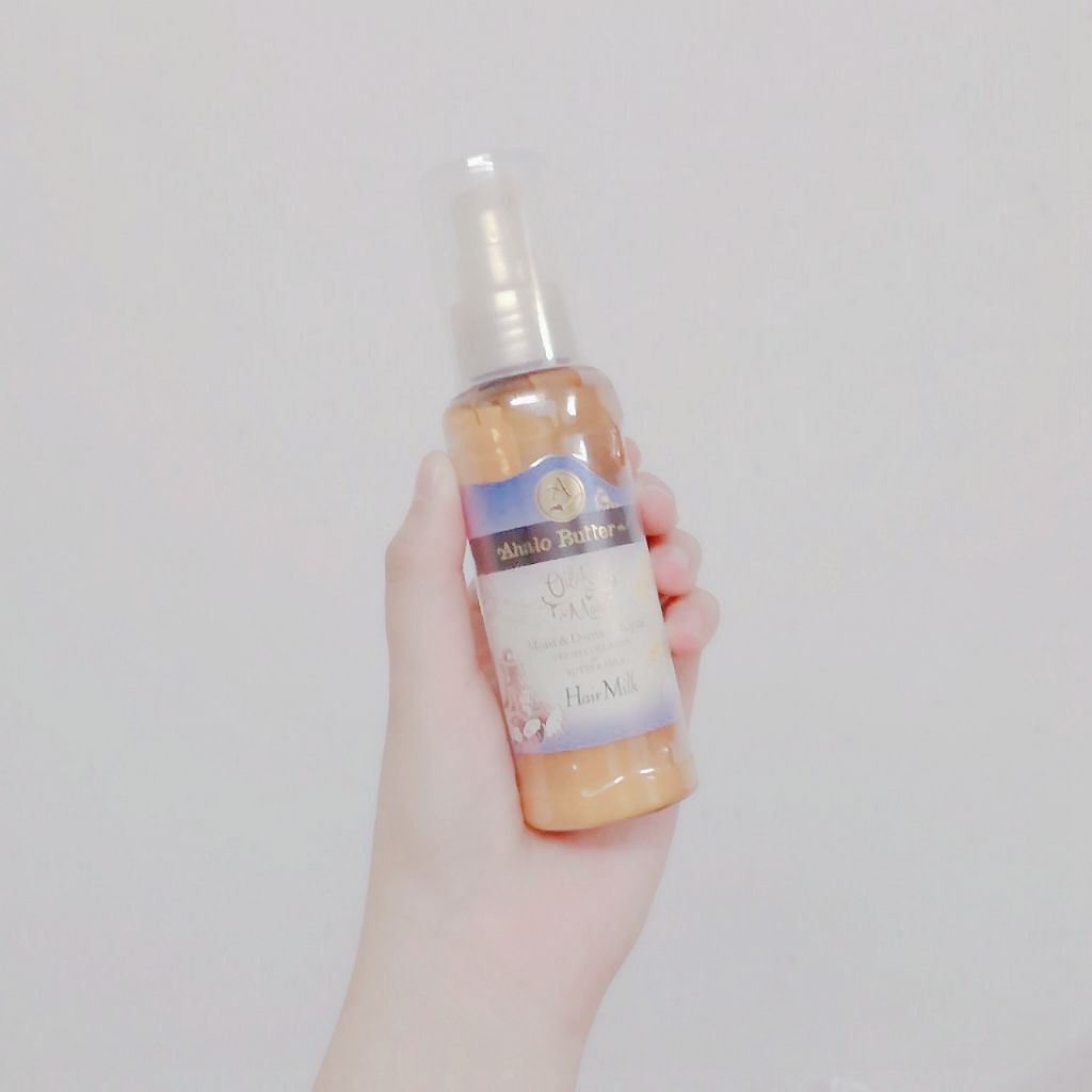 リッチモイスト リペアエッセンスミルク/AHALO BUTTER/ヘアミルクを使ったクチコミ（1枚目）