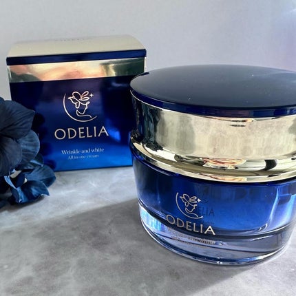 リンクル&ホワイト オールインワンクリーム/ODELIA/オールインワン化粧品を使ったクチコミ(2枚目)