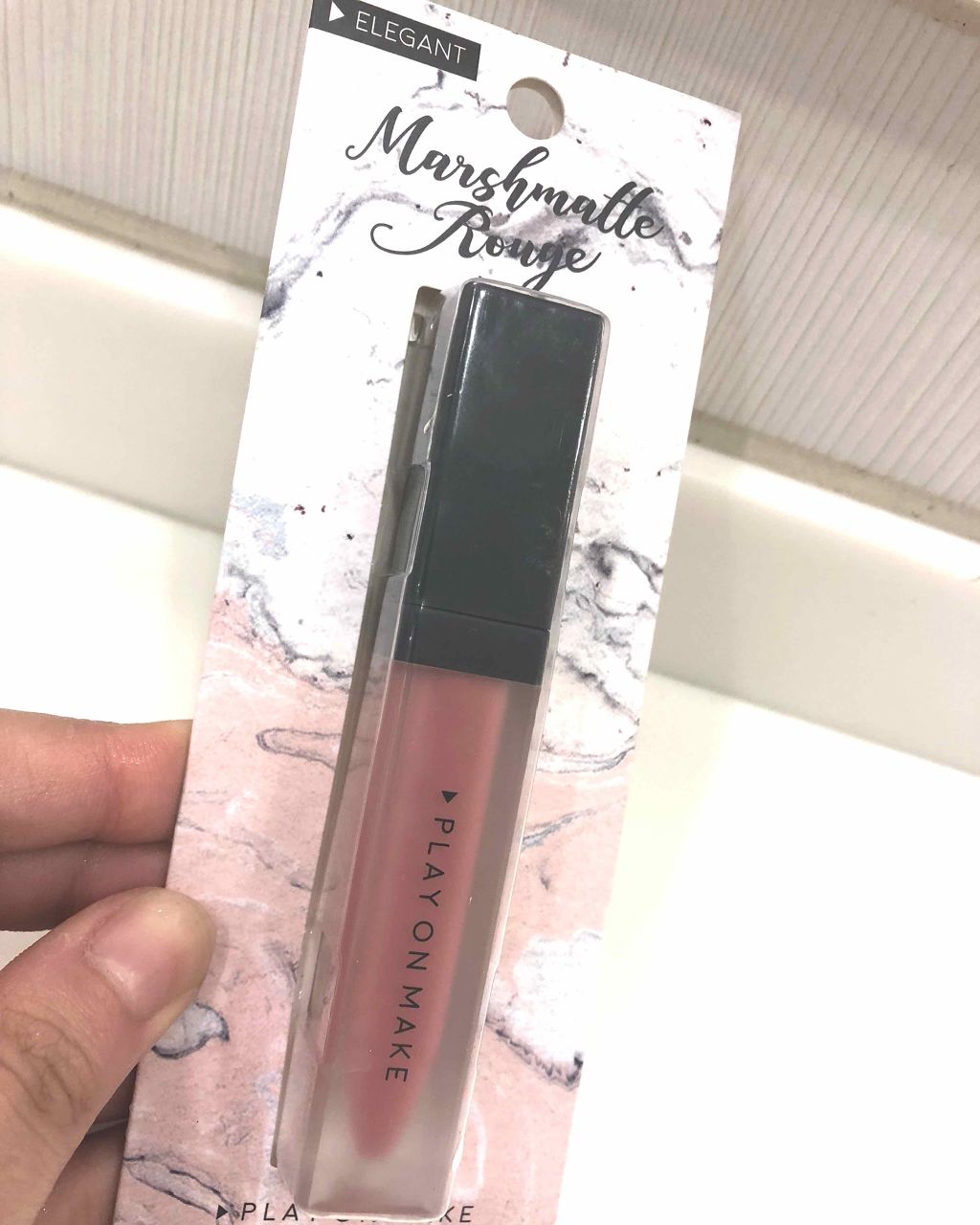 マシュマットルージュ/play on make/リップグロスを使ったクチコミ（1枚目）